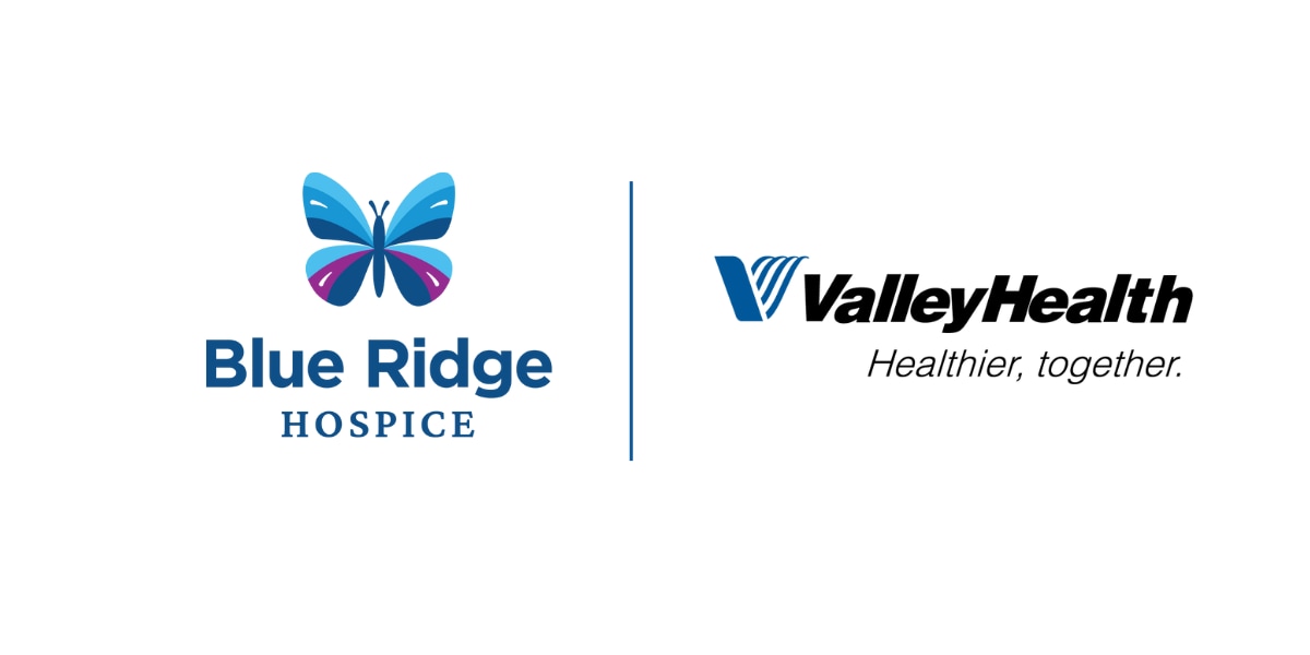 blue ridge hospice and valley health logos