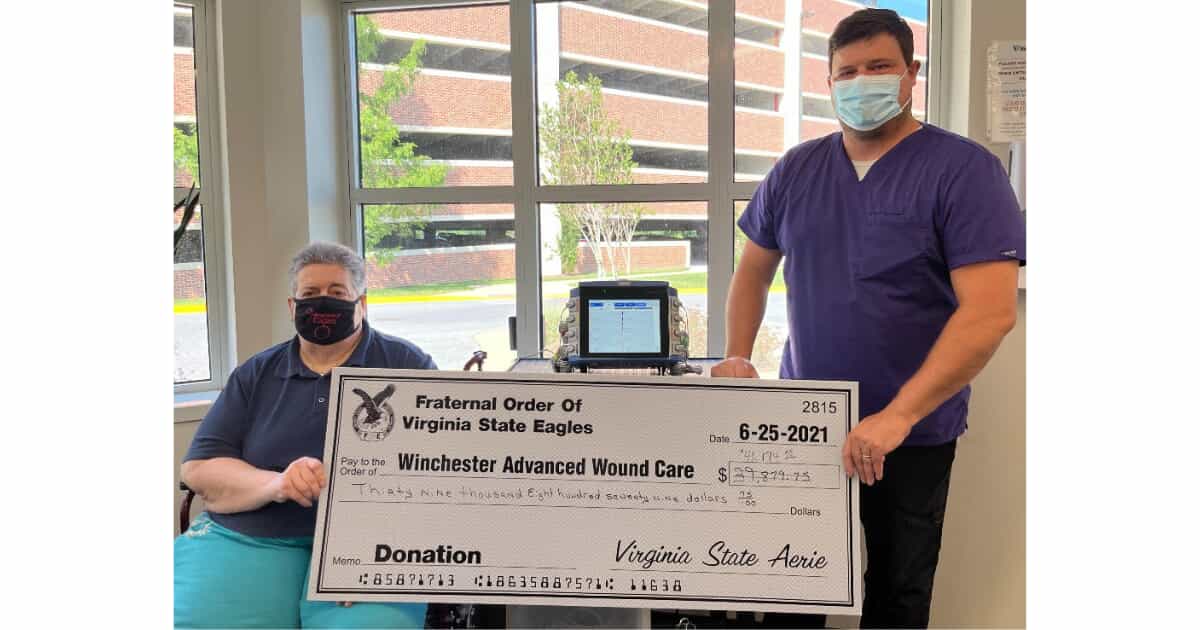 Donation to Wound Care