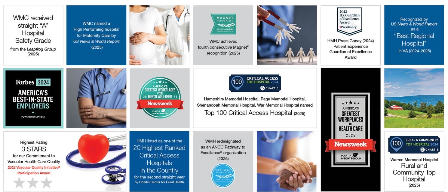 Career Award Collage