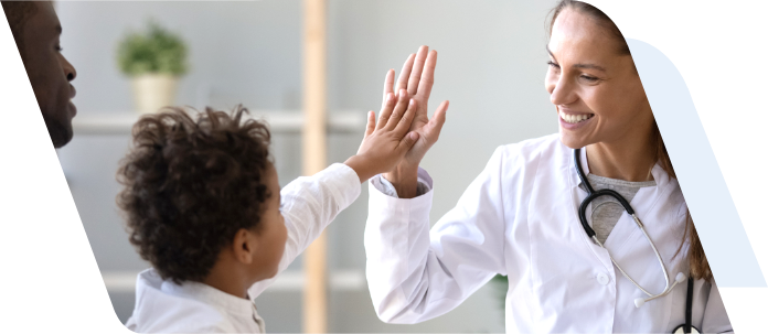 Urgent Care - Doctor and child