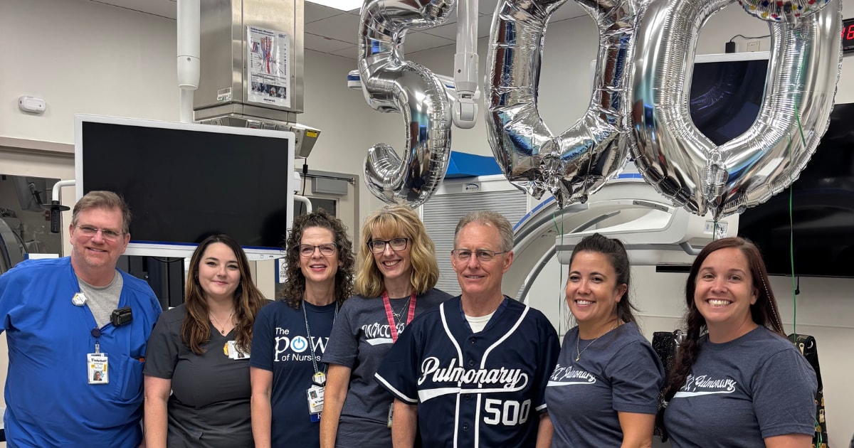T. Glen Bouder, MD, Completes 500th Ion Robotic Bronchoscopy Case