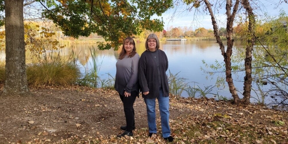 Roxanne Fricke and Shannon Nuckles