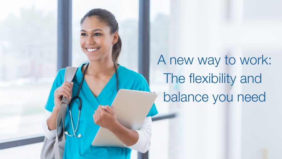 A new way to work: the flexibility and balance you need