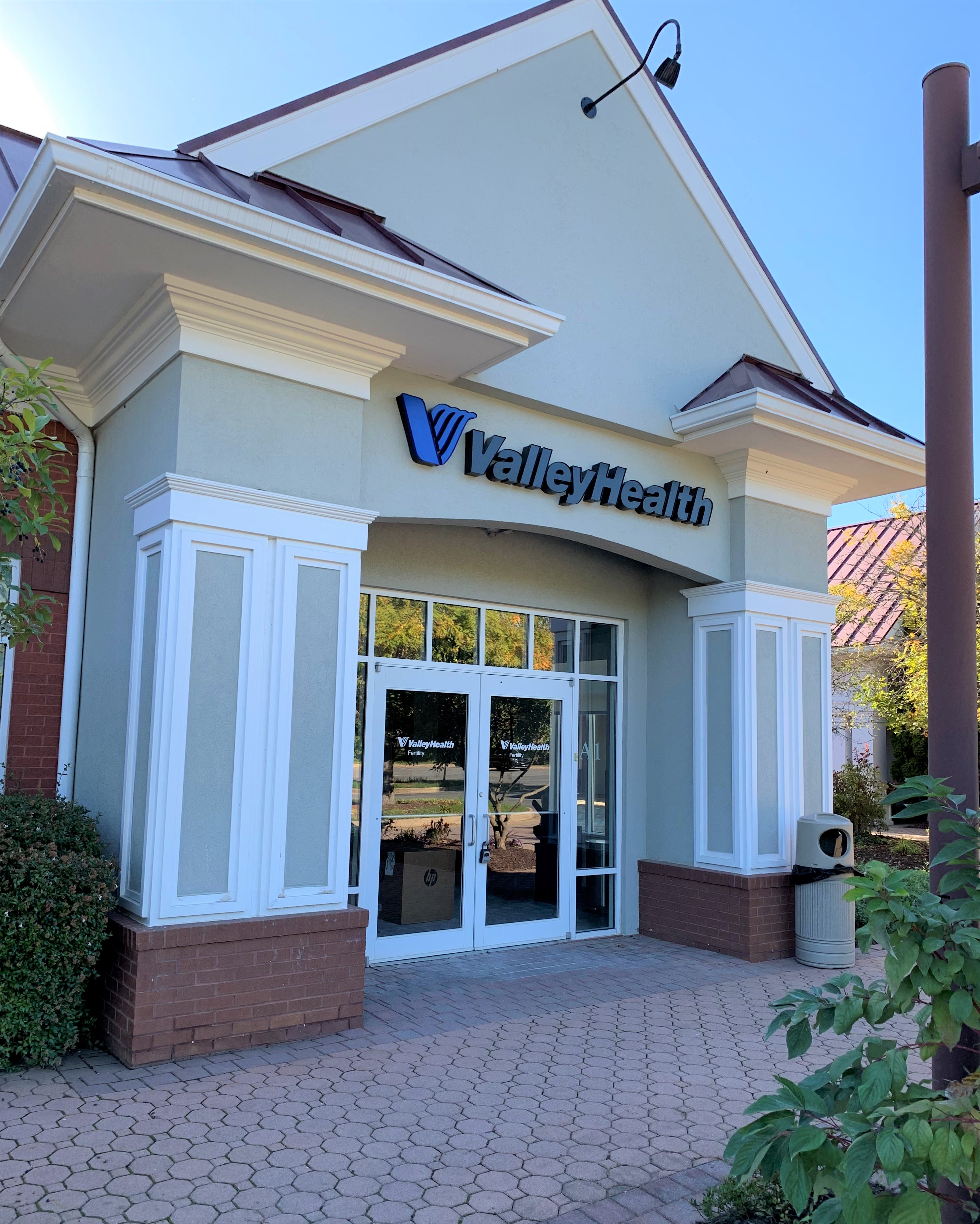 Valley Health Fertility entrance
