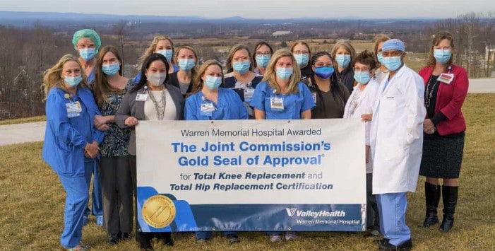 Warren Memorial Hospital Gold Seal