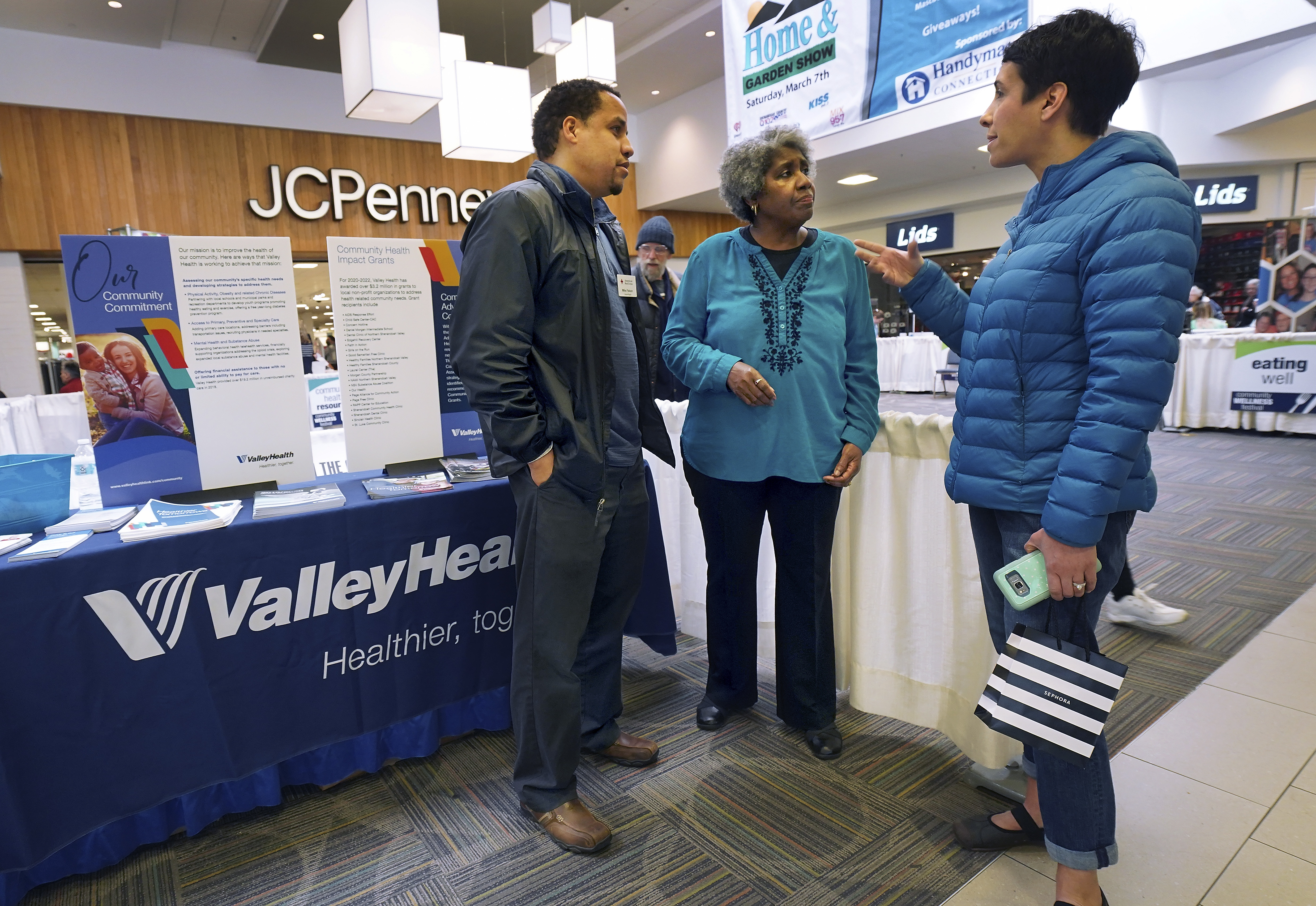 Valley Health Team Talking 