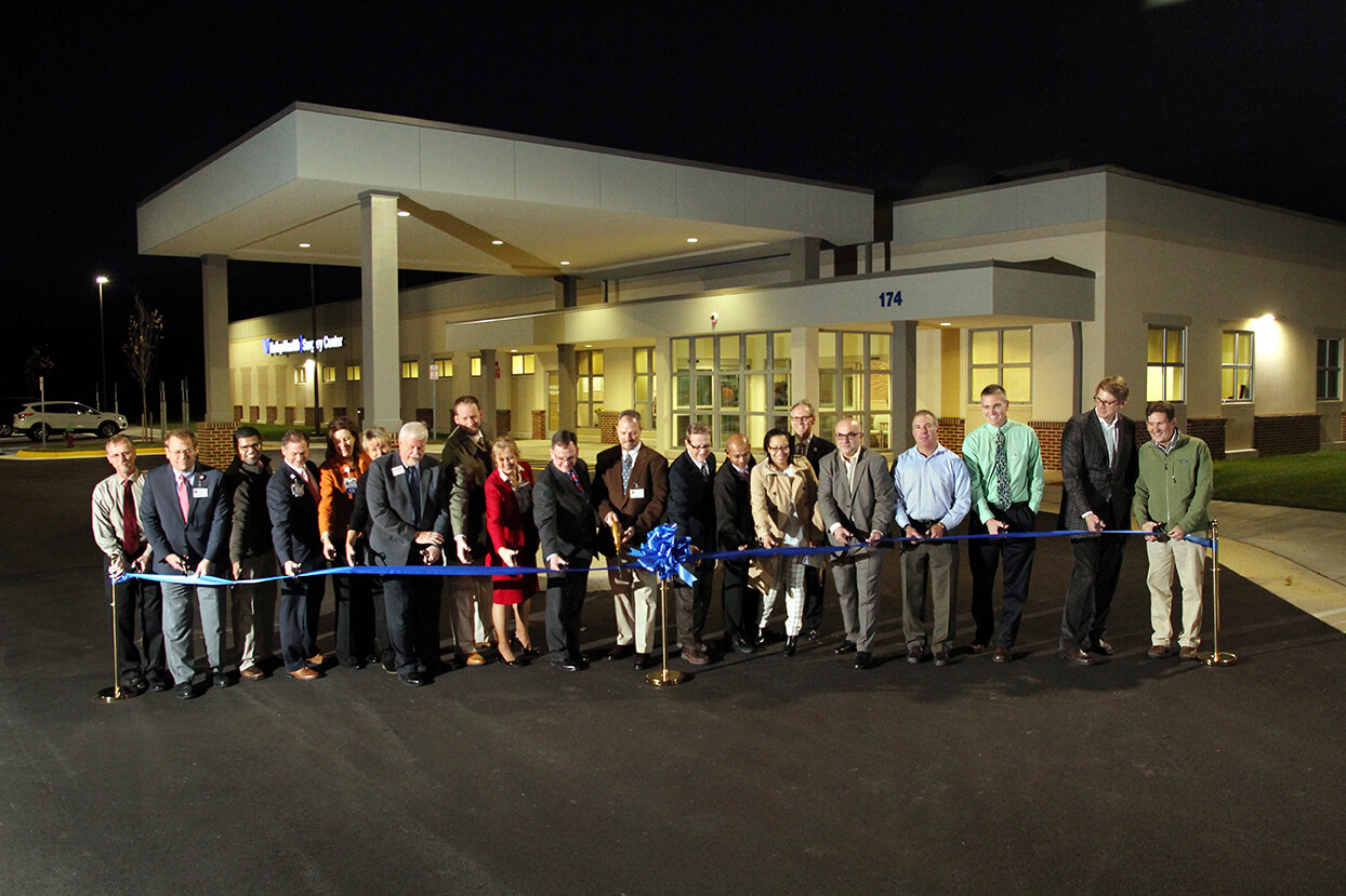 Ribbon cutting