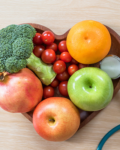 bowl of fruits and veggies